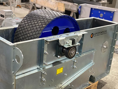 Футеровка приводных барабанов